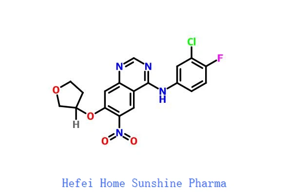 N-(3-kloro-4-fluoropfenil) -6-nitro-7-[[(3S)-tetrahydro-3-furanil] oksi] 4-Kinazolinamin CAS 314771-88-5
