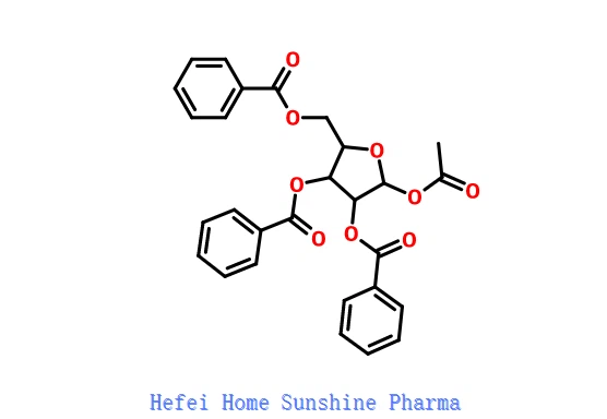 1-O-acetil-2,3,5-tri-O-benzoil-beta-D-ribofuranoza CAS 6974-32-9