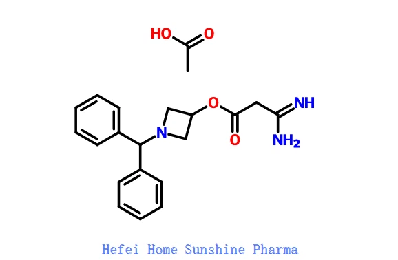 3-Amino-3-iminopropanoična kislina 1-(difenilmetil)-3-azetidinil Ester acetat CAS 170749-59-4